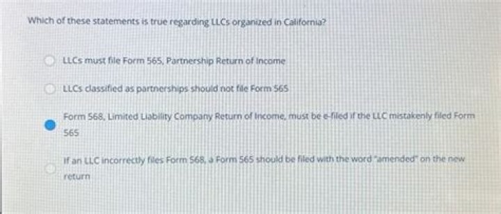 Are LLCs organized?