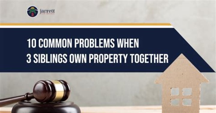 Are there problems when siblings act as co-trustees?