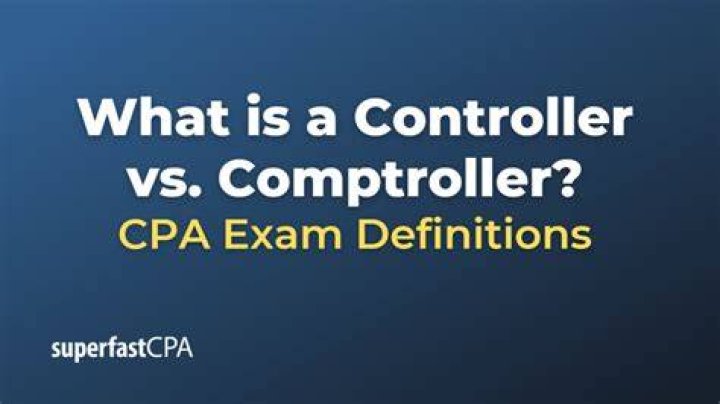 Can a CPA be a controller?