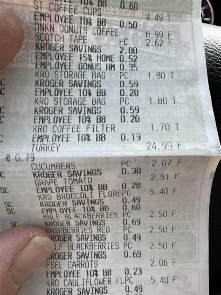 Can a store pull up an old receipt?