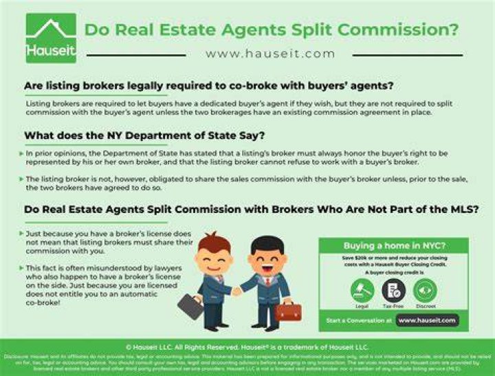 Do agents split commission with broker?