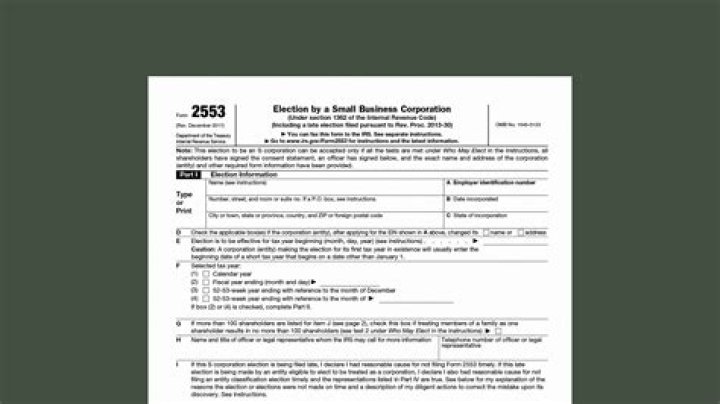 Do all shareholders need to sign form 2553?
