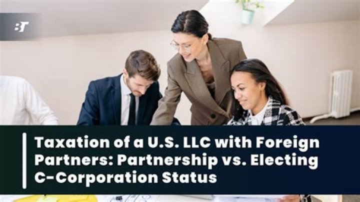 How are foreign partners taxed in a partnership?