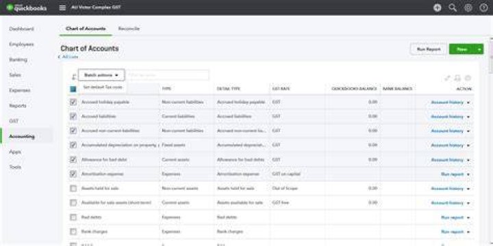 How do I batch edit in QuickBooks online?