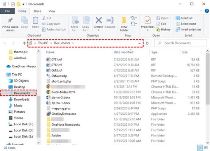 How do I find lost documents on my computer?