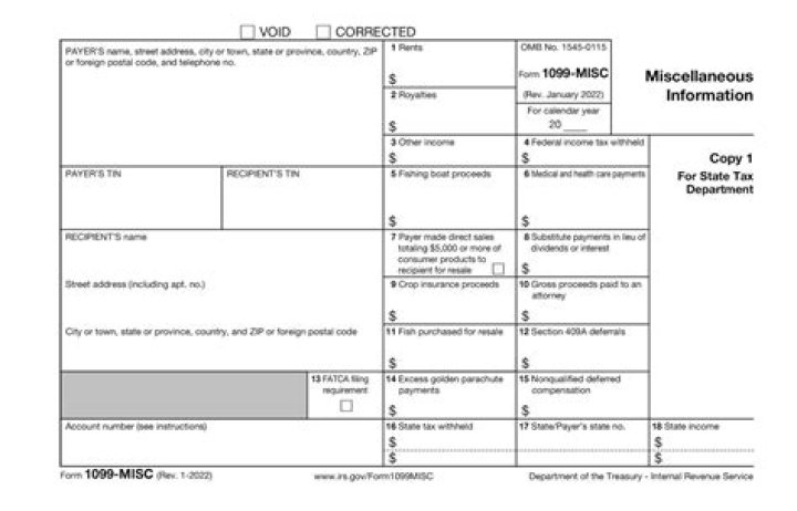 How do I void a 1099-MISC?