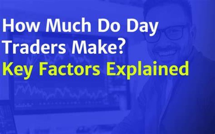 How much do day traders make a year?