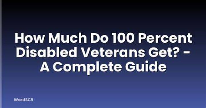 How much do disabled veterans get per dependent?