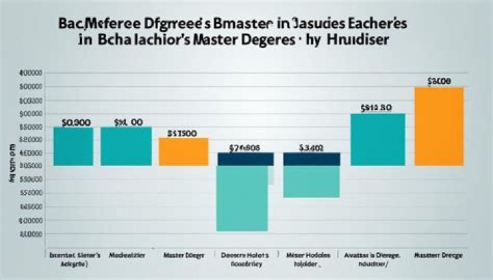 How much does salary increase with Masters?