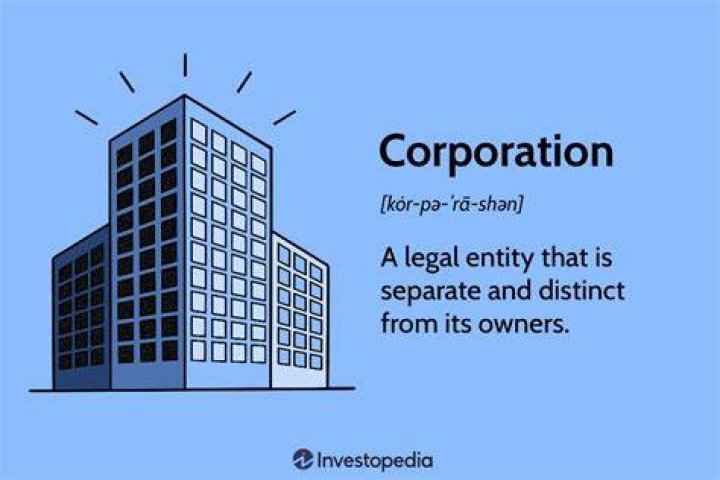 What does a corporation issue?