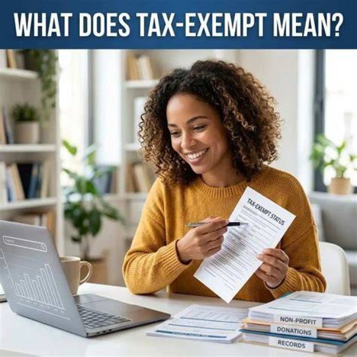 What does exempt under IRC mean?