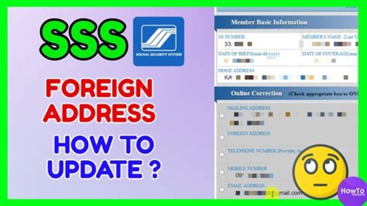 What is a foreign address?