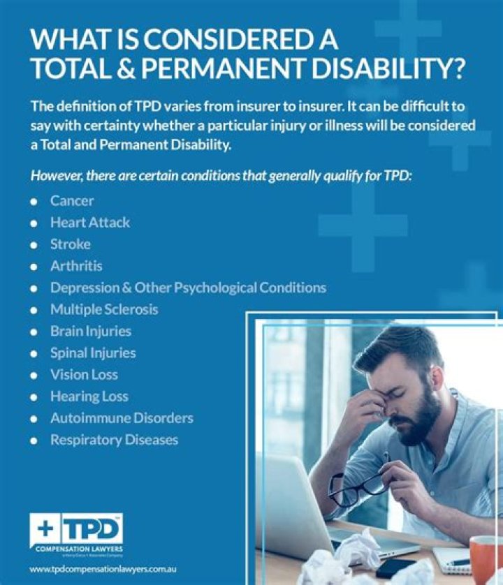 What is a permanent disability example?